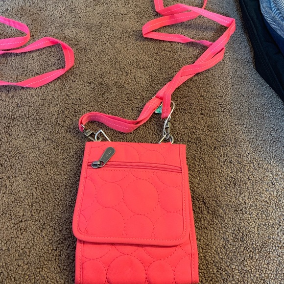 Orange shoulder wallet - Picture 2 of 2